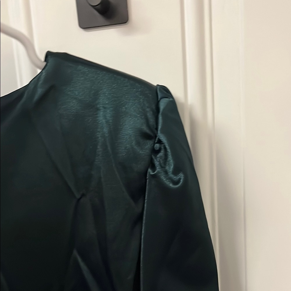 Julia Jordan Long Sleeve Faux Wrap Dress - Picture 9 of 11